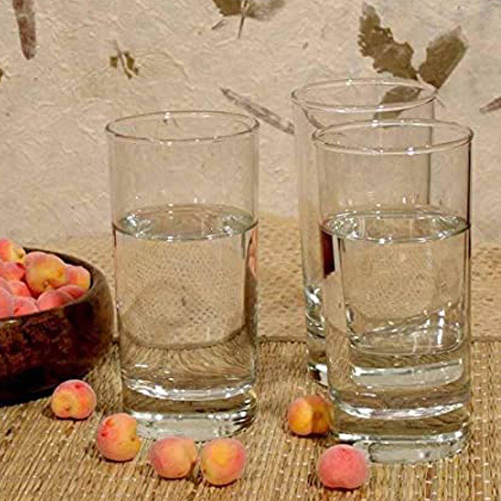 (Set Of 6) Ocean Fin Line High Quality HiBall Water Tumbler Juice